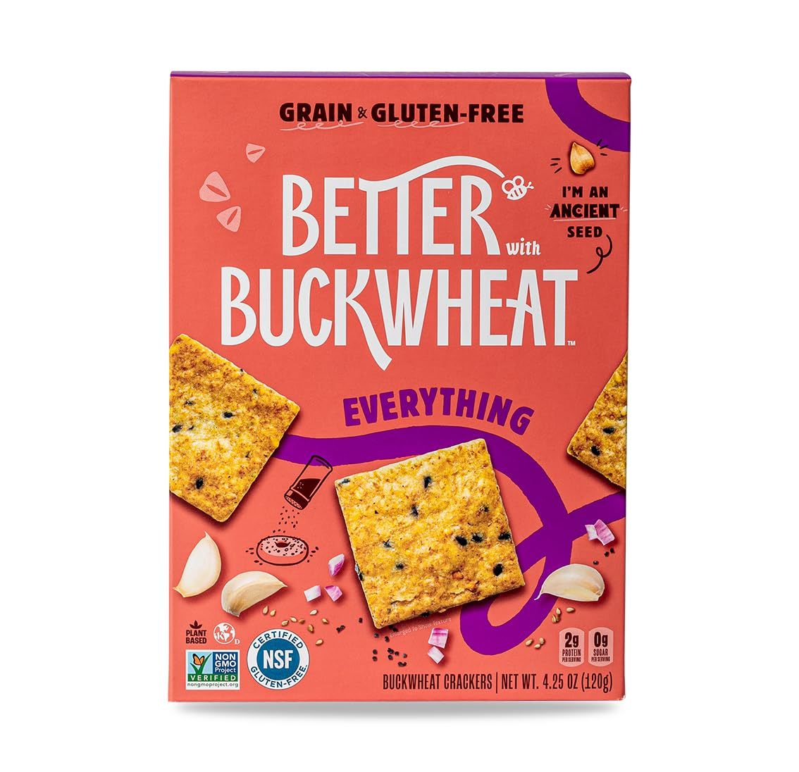 Better With Buckwheat Cracker Everything