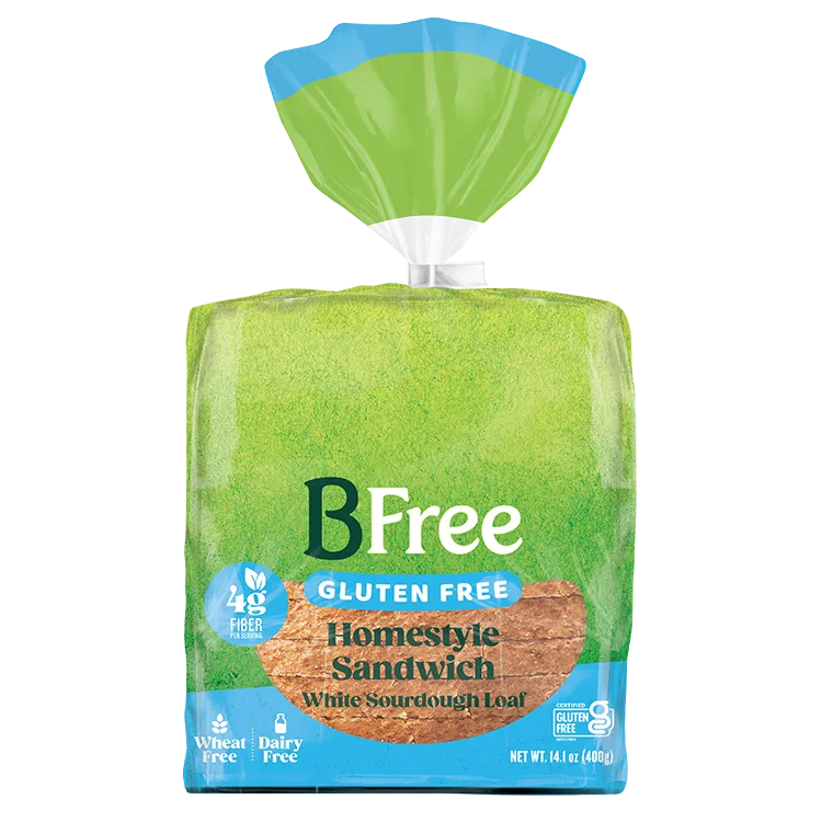 Bfree Homestyle Sandwich White Sour Dough Loaf