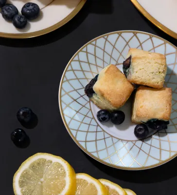 TruCrumb blueberry Lemon Mini Scones Christmas Pre-Order