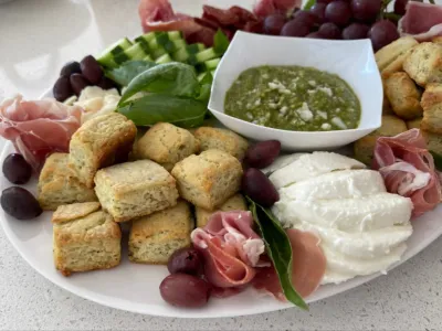 TruCrumb Pesto Biscuitini--Christmas Pre-Order