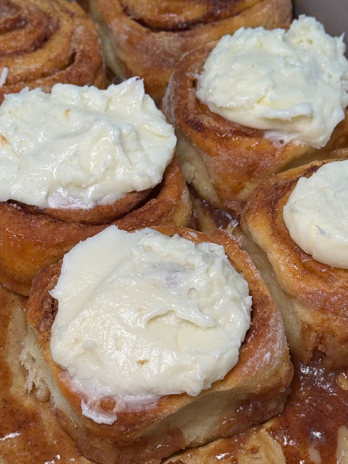 Cinnamon Buns for Saturday, December 13th