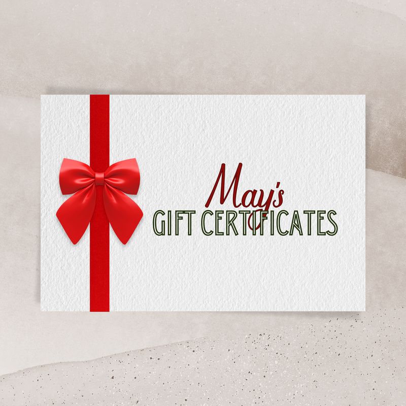 Gift Certificates--Orders Only