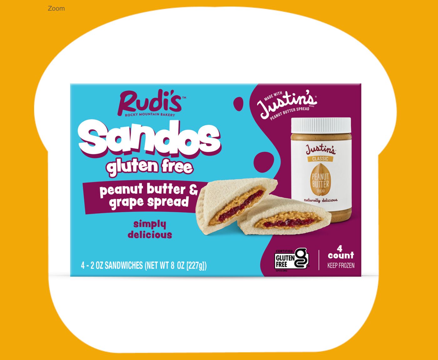 Rudi's PB &amp; Grape Jelly--Pre-order for Pick up on or after Feb 13th!