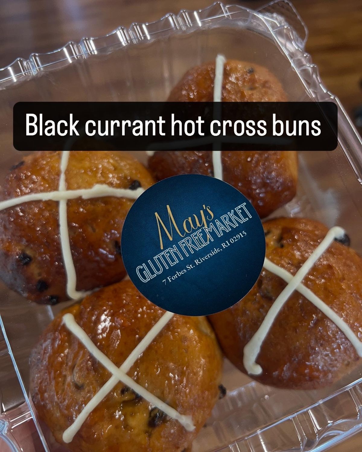 4 pck Hot Cross Buns
