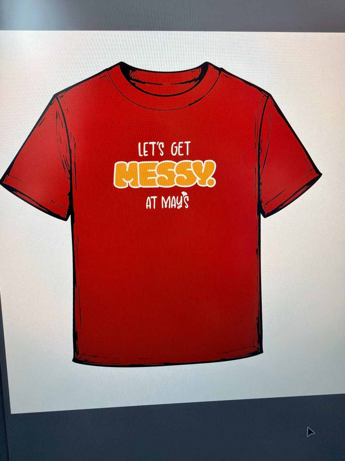 EXCLUSIVE LAUNCH t-shirt for Messy.
