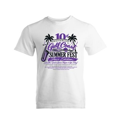 Gulf Coast Jazz 2026 t-shirt