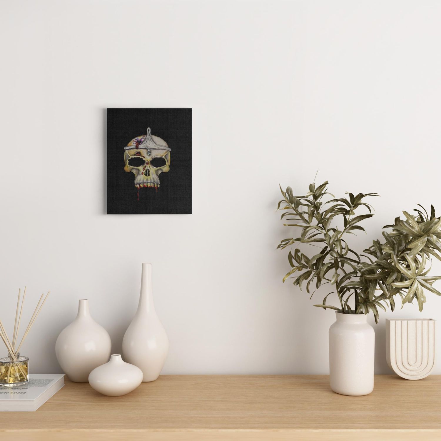 Tears of a Vampire Canvas