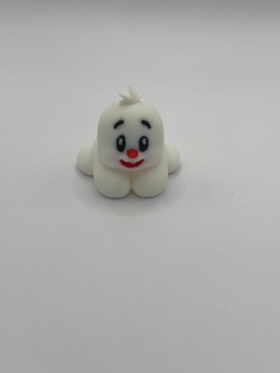 Liegender Babyschneemann