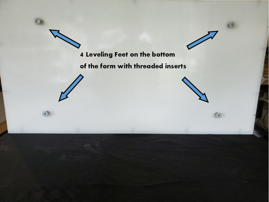 48 Inch x 24 Inch HDPE Reusable Epoxy Resin Mold