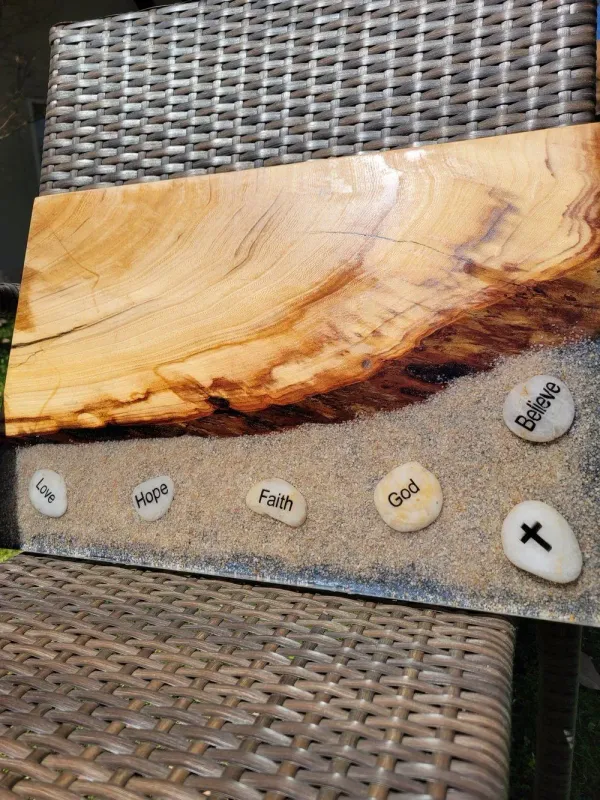 Faith Rock Charcuterie Board