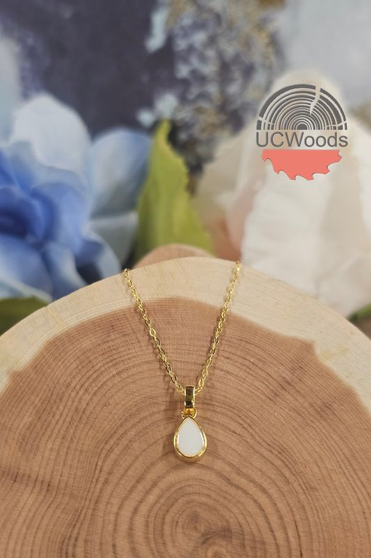 Pear Bezel Pendant Pear Bezel Pendant