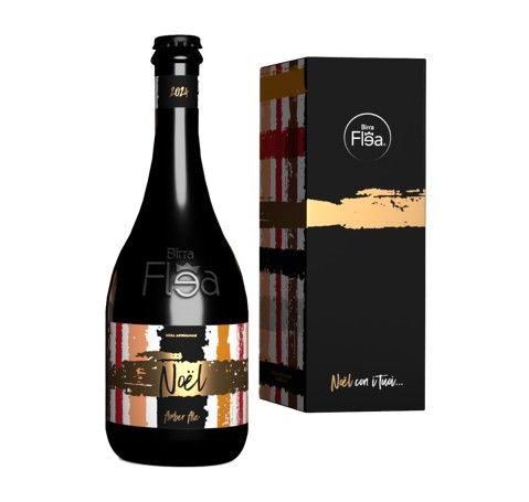 Birra Flea | Noël Amber Ale Magnum met Giftbox 75cl