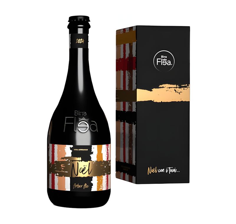Birra Flea | Noël Amber Ale Magnum met Giftbox 75cl