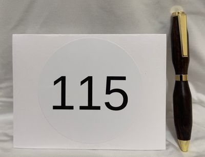 Credit Card Size Handcrafted Pen