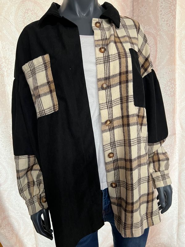 Johhny! Man on Black and Plaid (XL)