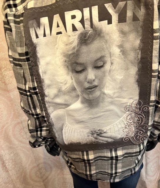 Marilyn Monroe Panel Flannel (L)