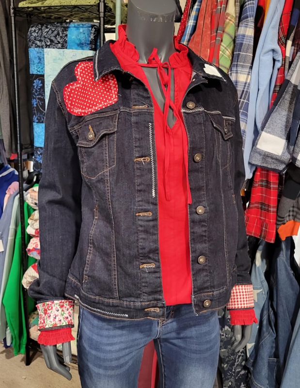 Hearts and Bows Denim Jacket