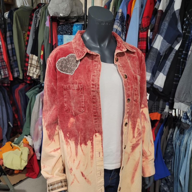 Hearts Shacket Love Madness XL