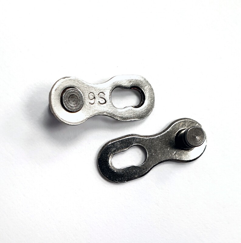9 Speed Chain Quick Link Connector - PAIR 9 Speed Chain Quick Link Connector - PAIR