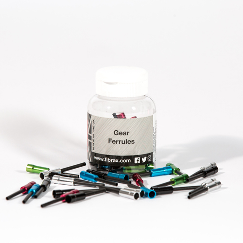 Coloured Alloy Ferrules x60