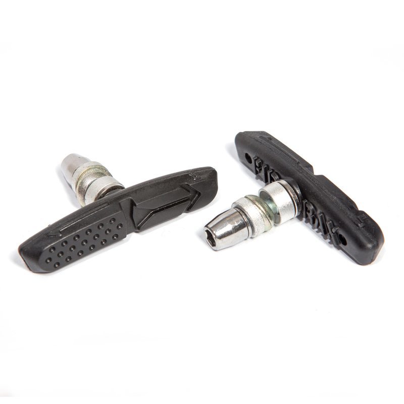 Premium UK MADE Brake Blocks &quot;V&quot; Type, Threaded - Black
