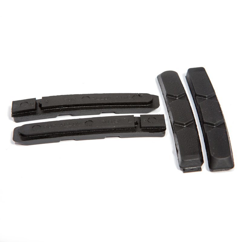 Premium UK MADE  &quot;V&quot; Insert Pads - Black / Black  (2 pairs)