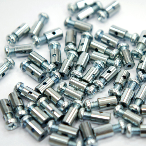 Solderless 6mm Barrel Nipples x100