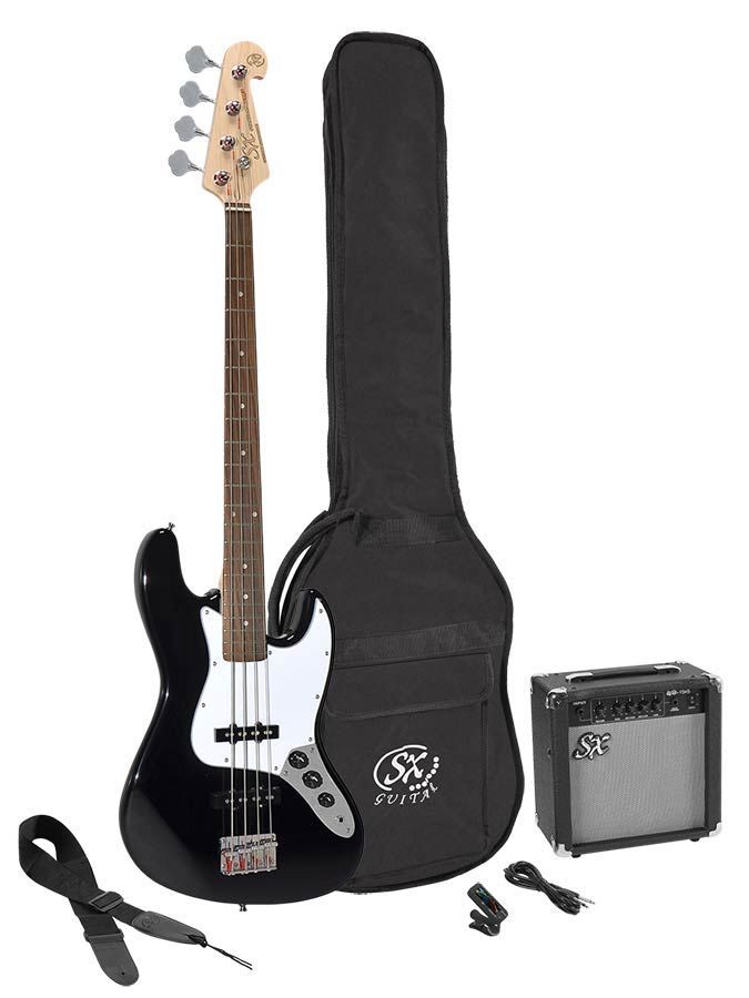 Deze week €210 euro! Verschillende kleuren SB1SK | SX J-style electric bass guitar