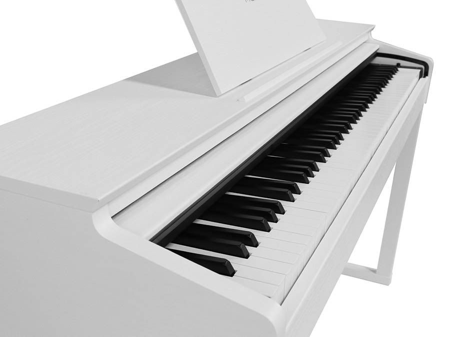 Mooie Witte Digitale piano van Medeli. De Intermezzo Series DP280K/WH |