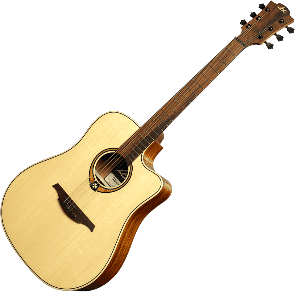LÂG Western Semi- Akoestisch - GLA T88DCE Dreadnought Cutaway