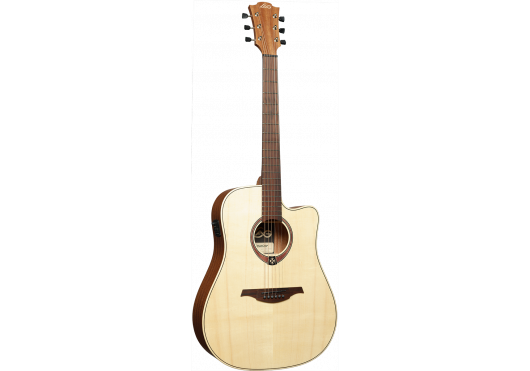 LÂG - GLA T70DCE-NAT Dreadnought Cutaway Acoustic-Electric