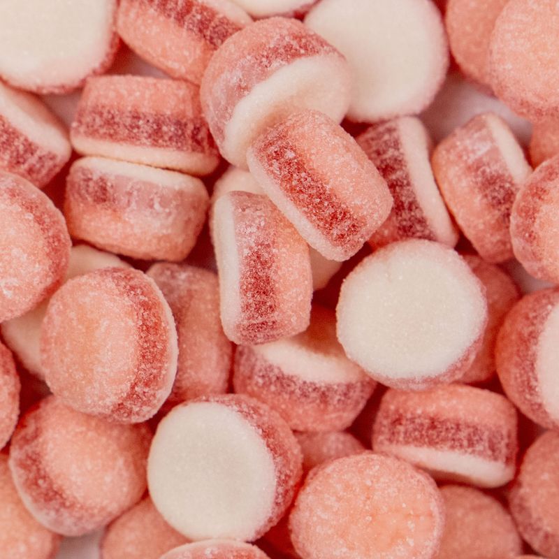 Tartitas fresa- nata azúcar