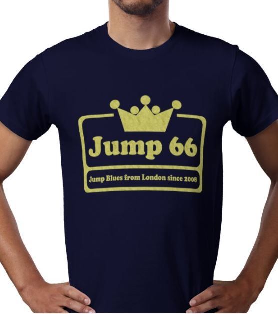 Jump 66 Logo-T Navy/Gold