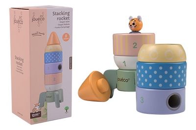 Jouéco The Wildies Family stapelraket

