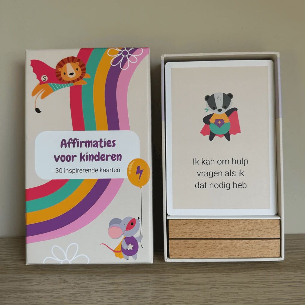 Affirmatie kaarten voor kinderen