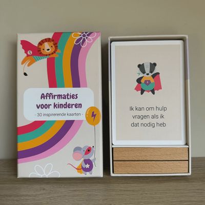 Affirmatie kaarten voor kinderen