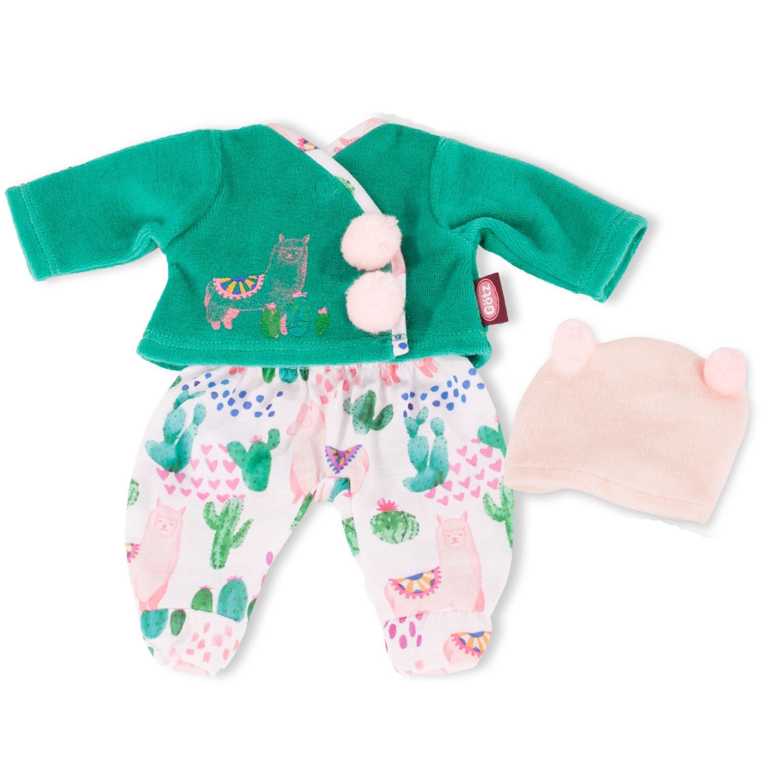 Götz poppenkleding – combi Alpaca Love – Boutique
