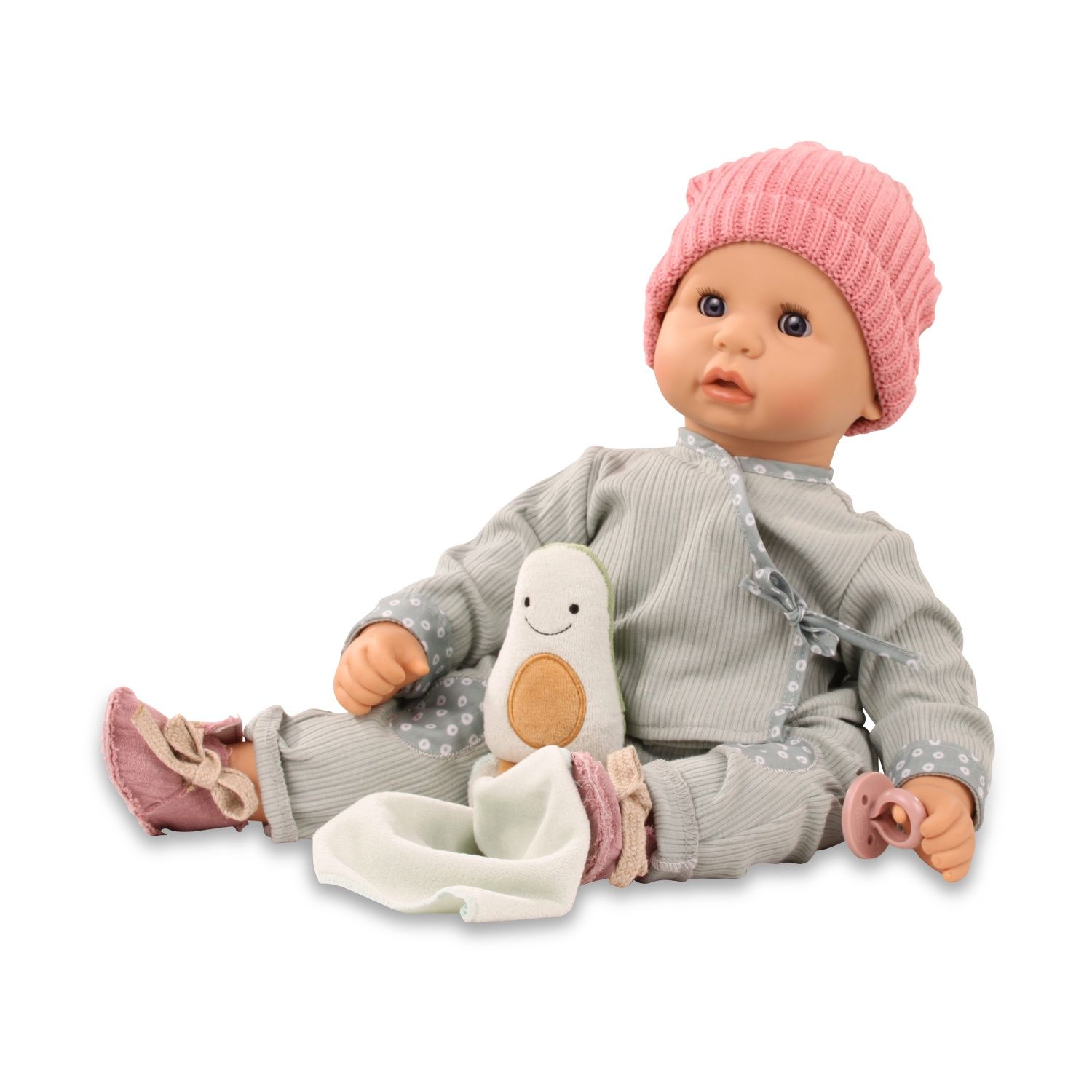 Götz babypop 48 cm – Cookie Avocado – kwaliteitspop met accessoires