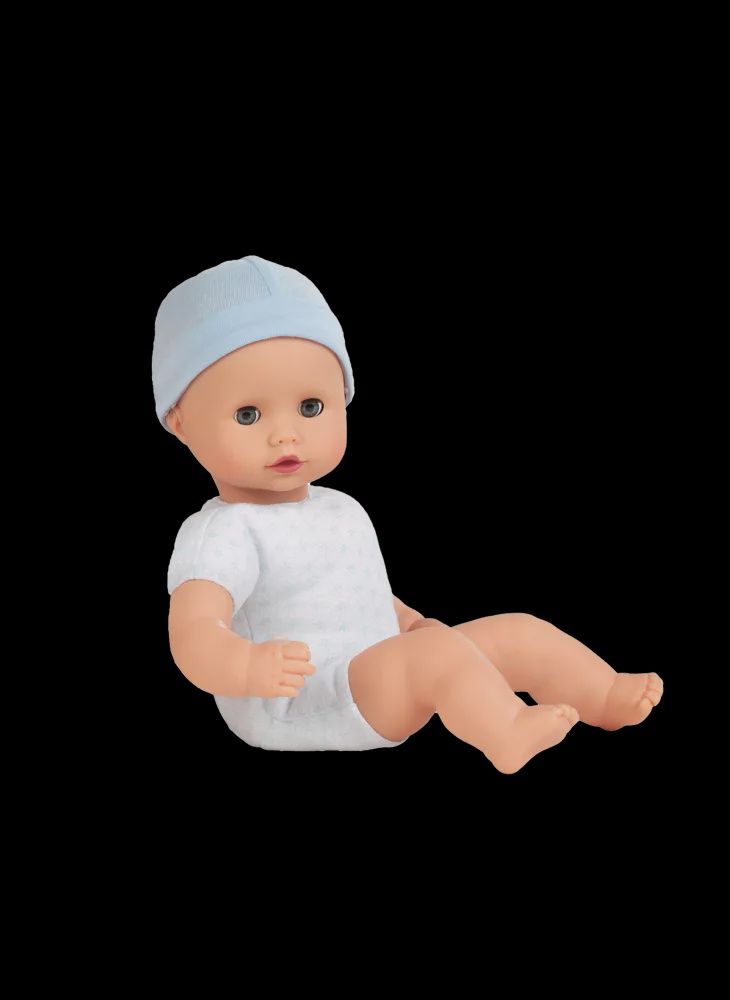 Götz babypop om aan te kleden – Muffin – blauwe outfit 33 cm