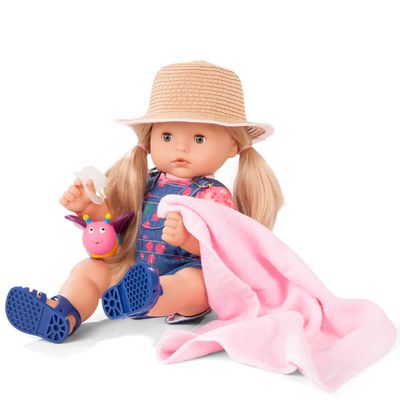 Götz babypop 42 cm – Maxy-Aquini Cherry Kiss – badpop met accessoires
