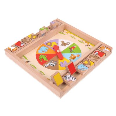 Bigjigs Shut the Box Dieren – Bordspel
