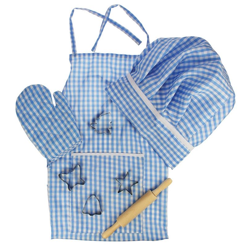 Bigjigs kinderkoksset – blauw