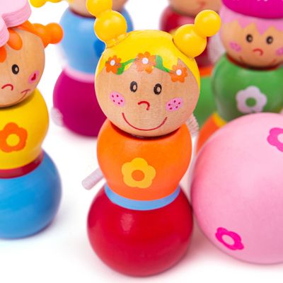 Bigjigs Houten Bowlingset Prinsessen – Bordspel