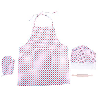 Bigjigs kinderkoksset (roze) imitatiespeelgoed