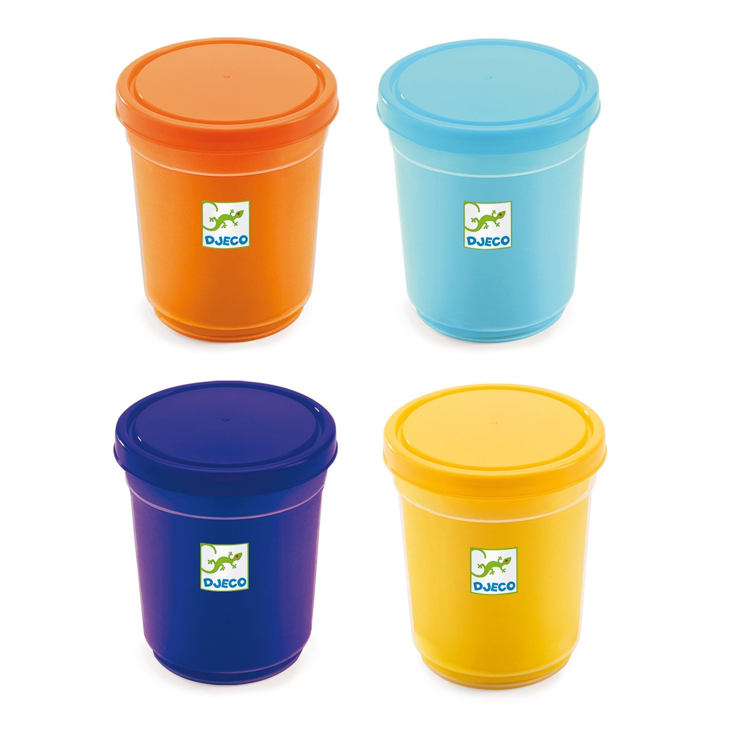 Djeco Boetseerklei Nature 4 potjes