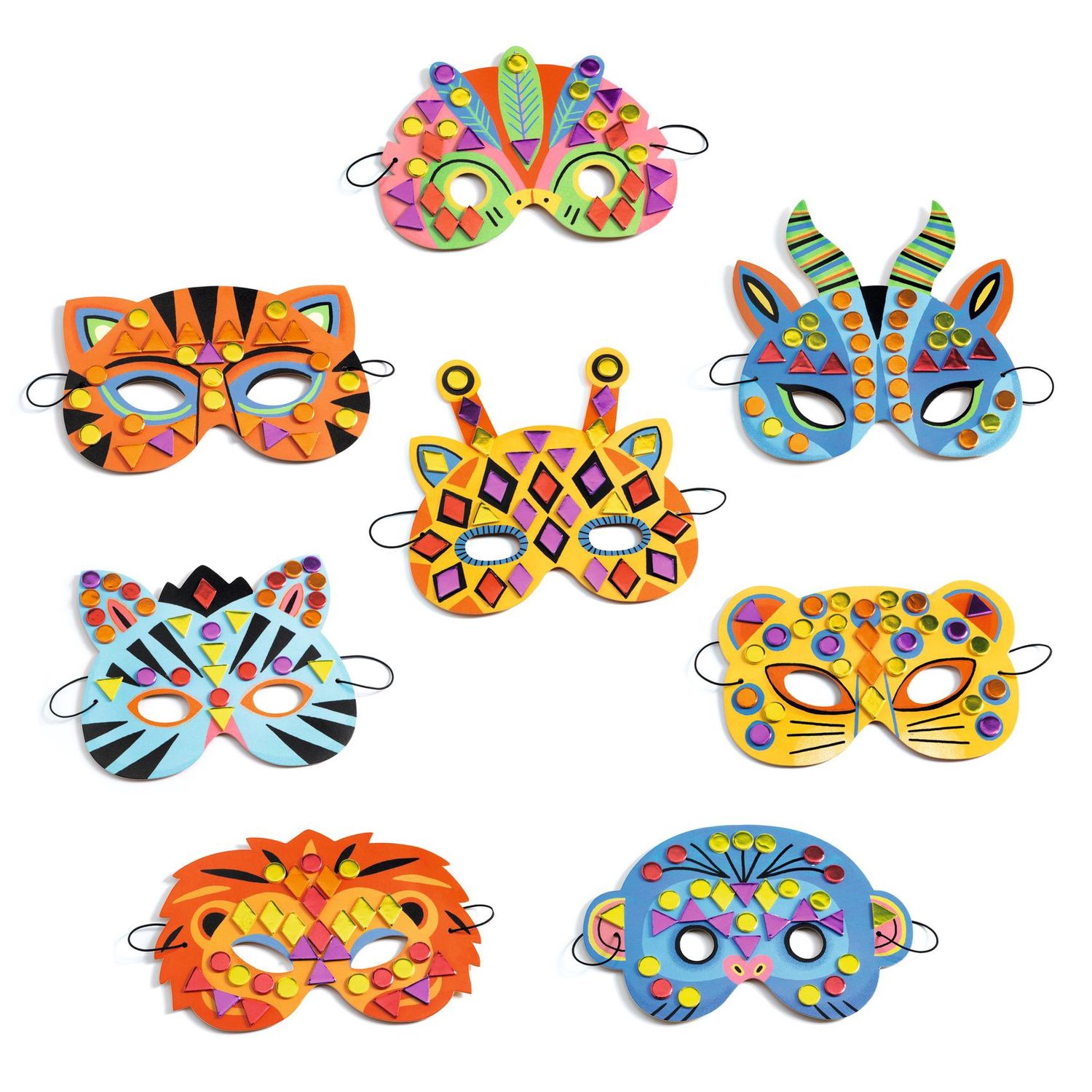 Djeco Knutselset Jungle Maskers Maken