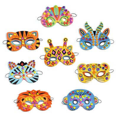 Djeco Knutselset Jungle Maskers Maken

