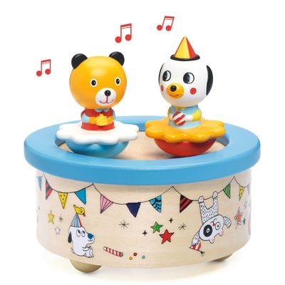 Djeco Houten Muziekdoos Dieren