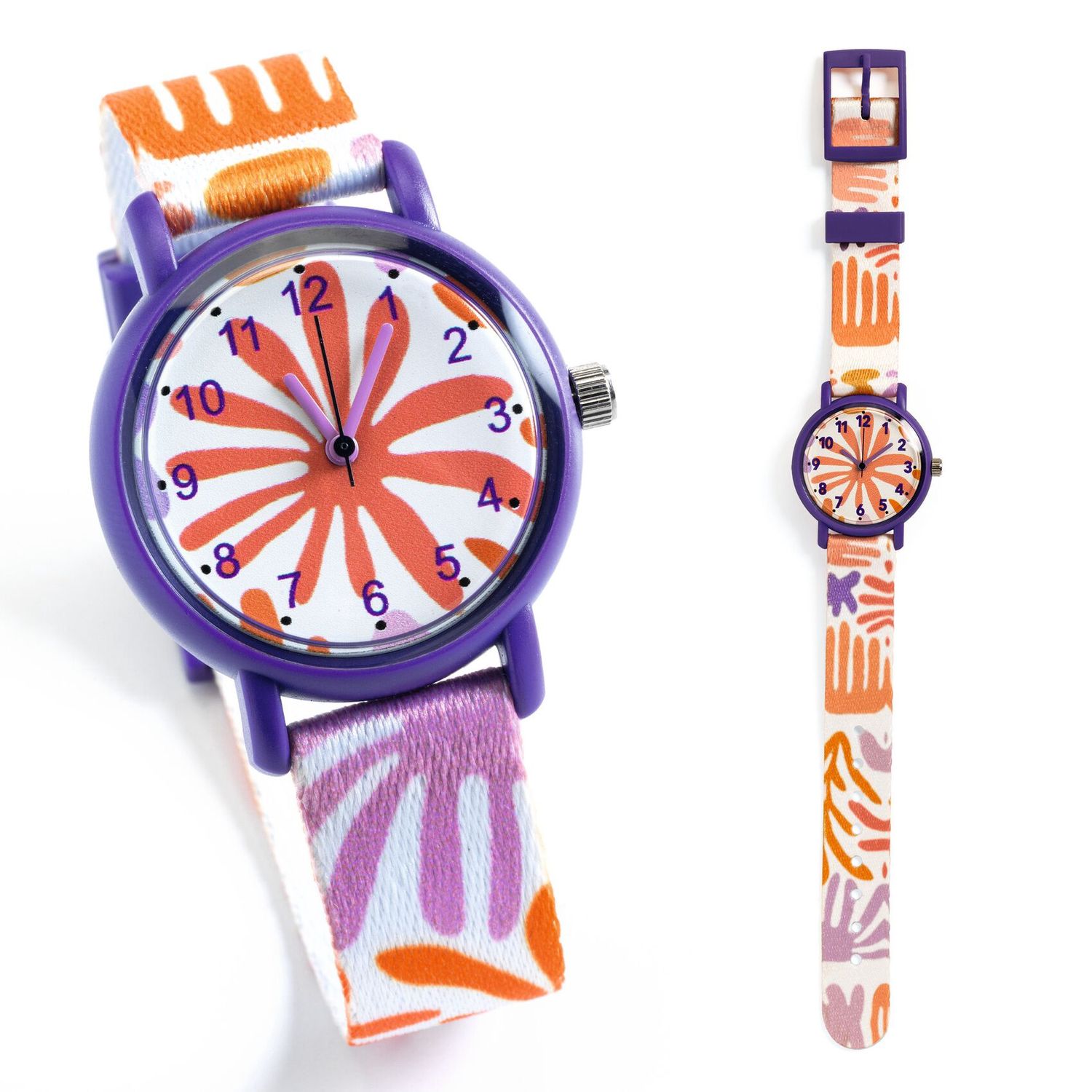 Djeco horloge Bladeren – analoog