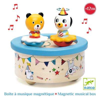 Djeco Houten Muziekdoos Dieren